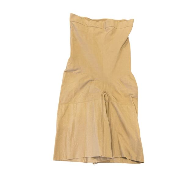 SPANX Shapewear for Tummy Control High-Waisted Power Short Tan Size M NWOT - Picture 5 of 7